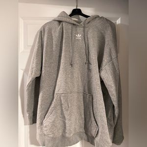 Grey Adidas hoodie
